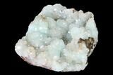 Lustrous Hemimorphite Crystal Cluster - Congo #148457-2